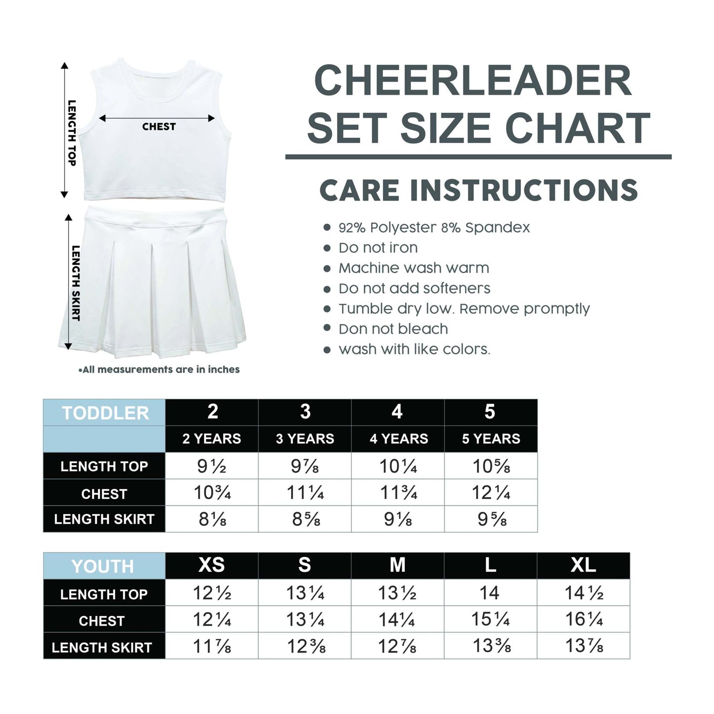 Vive La Fete - Southeastern Louisiana Lions Sleeveless Youth Cheerleader Set