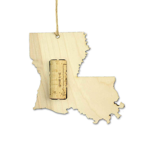 Louisiana Wine Cork Holder Ornaments