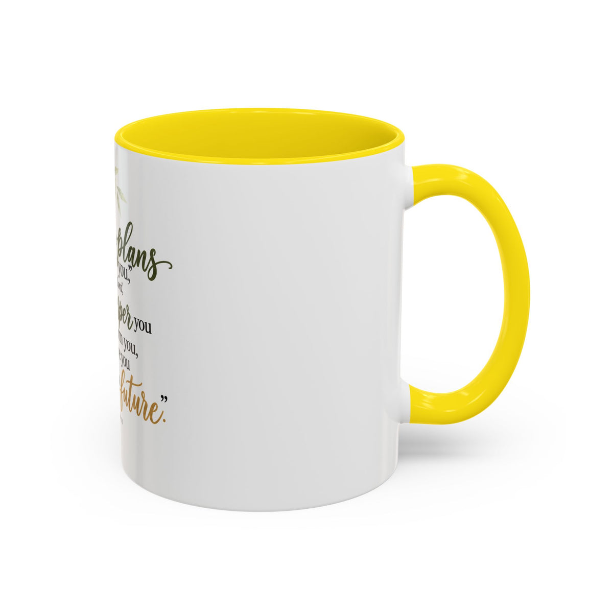 Jeremiah 29:11 Inspirational Coffee Mug — Hope and Future Christian Gift (11/15oz)
