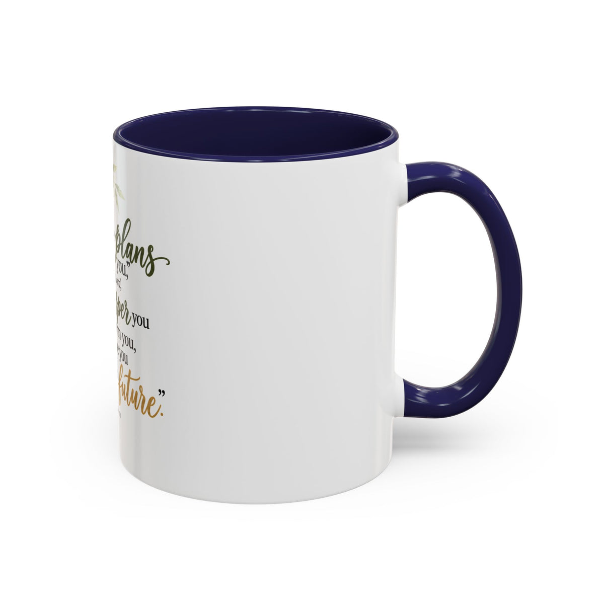 Jeremiah 29:11 Inspirational Coffee Mug — Hope and Future Christian Gift (11/15oz)