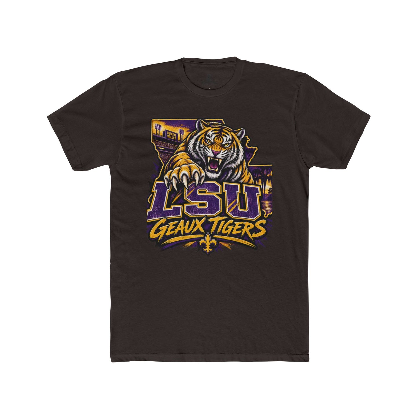 Bayou Mercantile Geaux Tigers Louisiana Game Day Tee