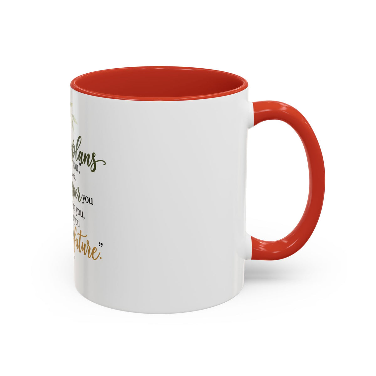 Jeremiah 29:11 Inspirational Coffee Mug — Hope and Future Christian Gift (11/15oz)