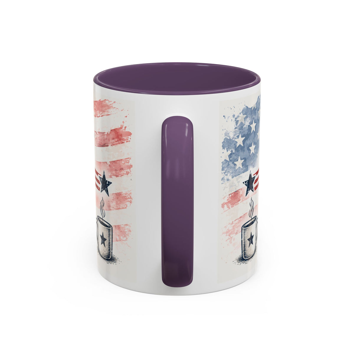 Unapologetically American Coffee Mug - Red, White & Brew 11/15oz