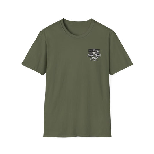 Damn Proud Dad Club T-Shirt — Fishing Nature Graphic Tee for Proud Fathers