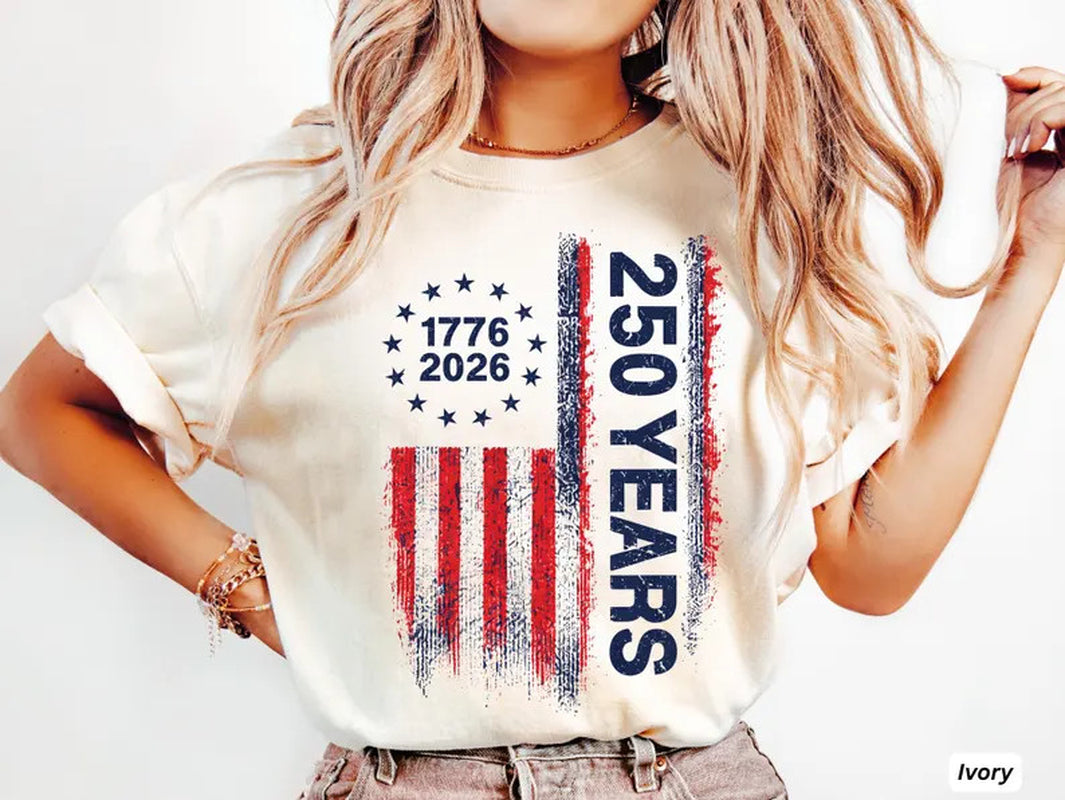 American Flag Comfort Tee