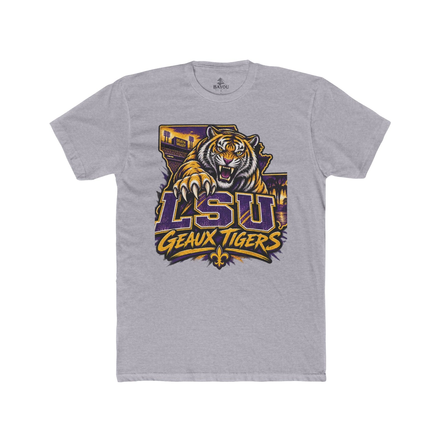 Bayou Mercantile Geaux Tigers Louisiana Game Day Tee