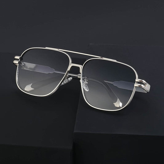 Retro Double Beam Sunglasses For Men