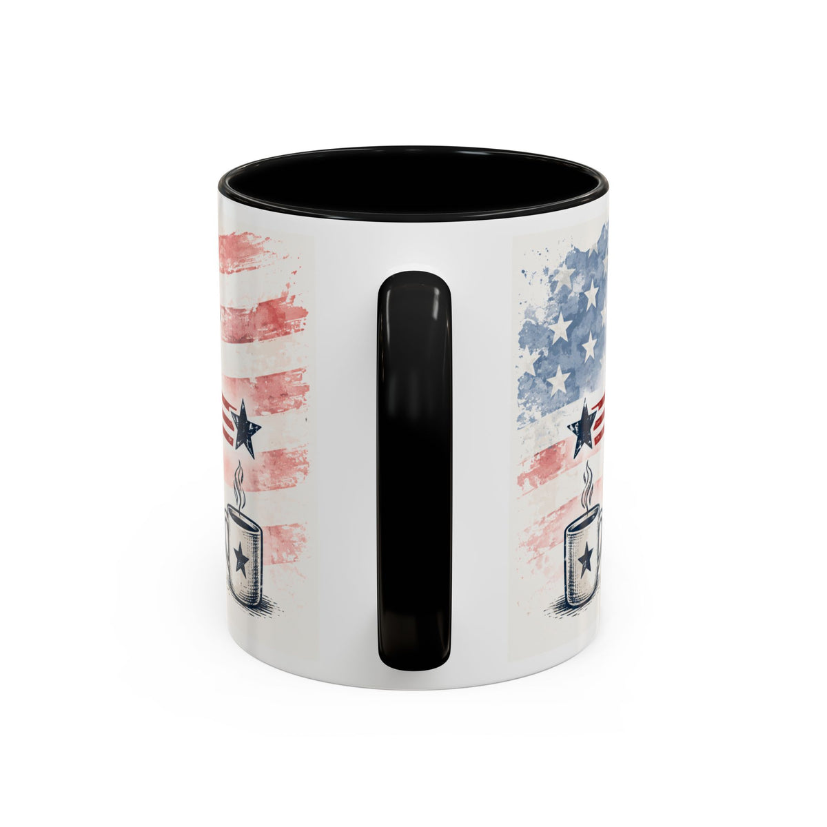 Unapologetically American Coffee Mug - Red, White & Brew 11/15oz