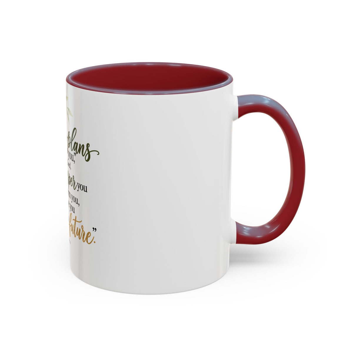 Jeremiah 29:11 Inspirational Coffee Mug — Hope and Future Christian Gift (11/15oz)