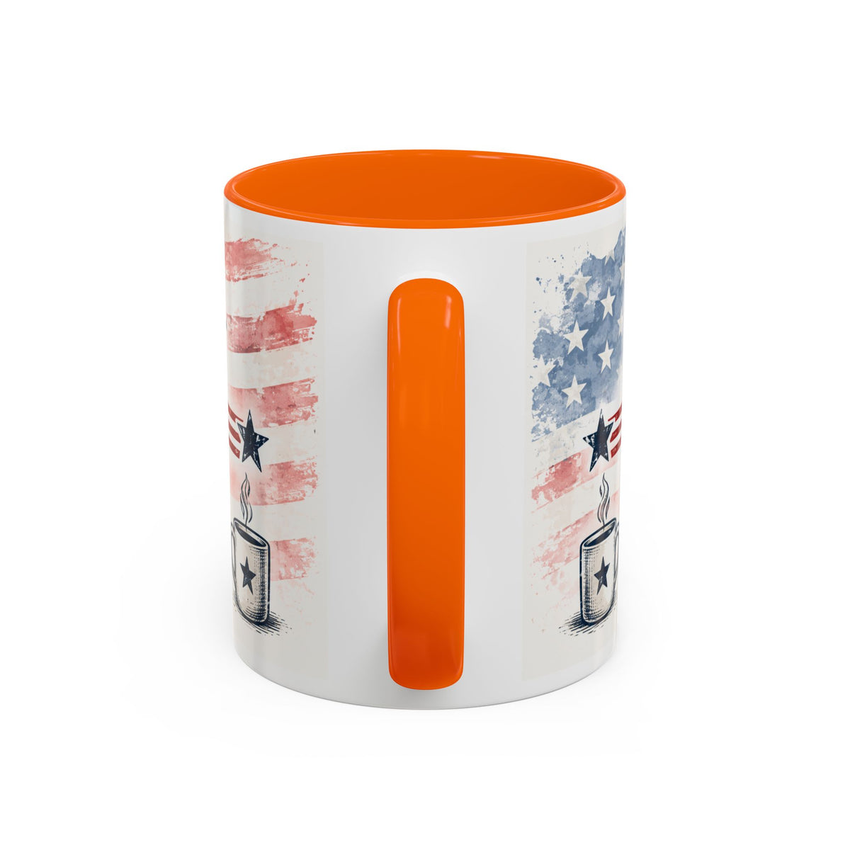 Unapologetically American Coffee Mug - Red, White & Brew 11/15oz
