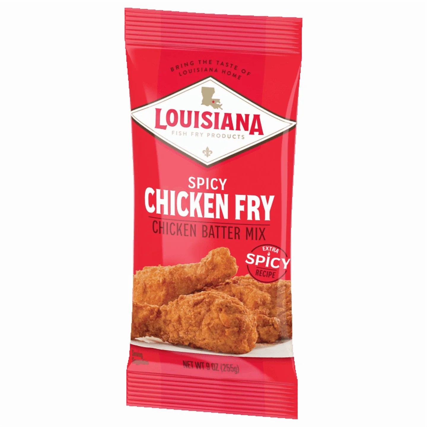 Crispy Spicy Chicken Fry Coating Powder Mix, 9 Oz Bag