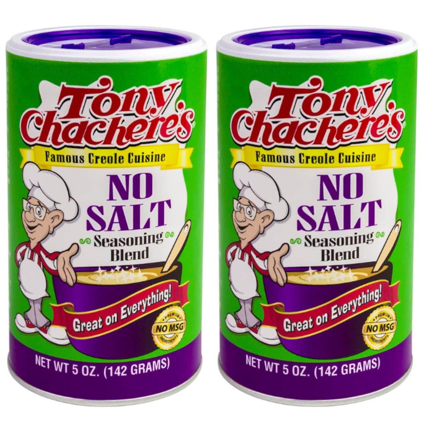 No Salt Seasoning 5 Ounce Canisters - 2 Pack