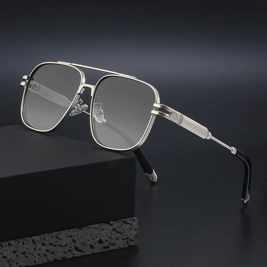 Retro Double Beam Sunglasses For Men