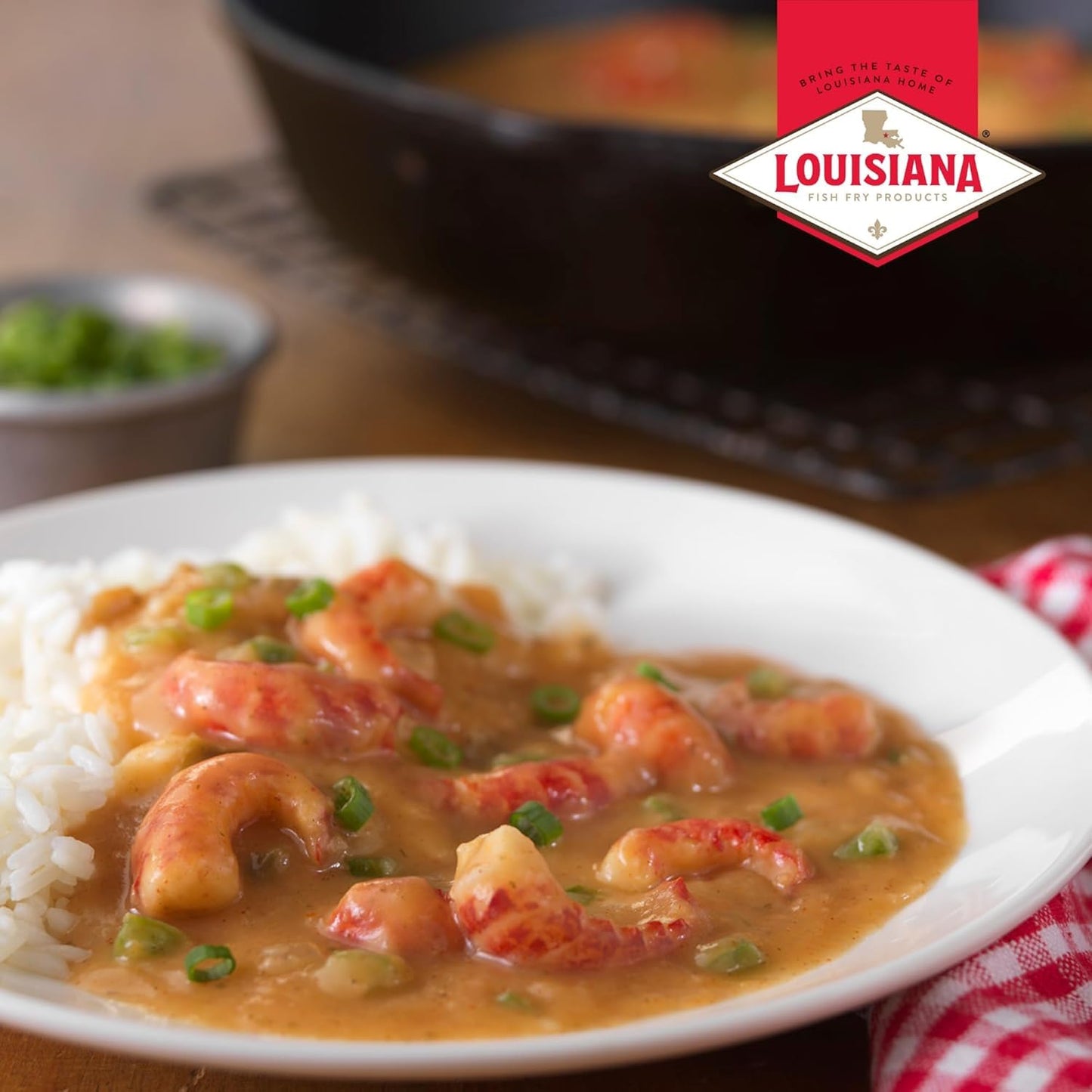 Louisiana Fish Fry Cajun Etouffee Base 2.65 Oz. (Pack of 6) - Authentic Cajun Etouffee Mix with Onions, Bell Peppers, Celery & Spices - Easy to Prepare Delicious Etouffee at Home