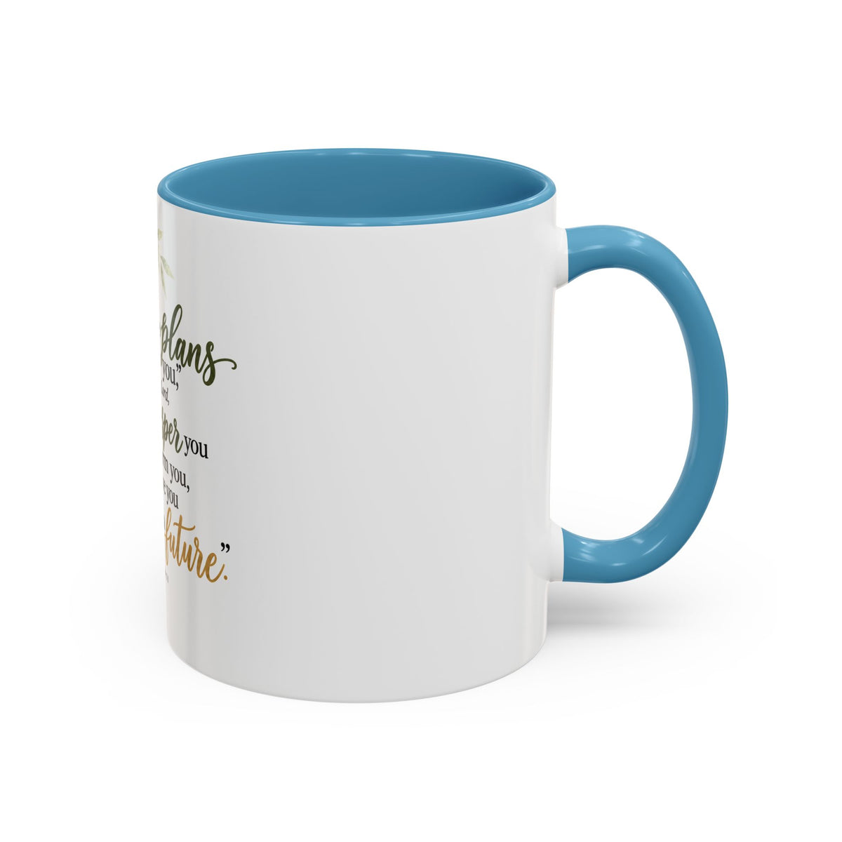 Jeremiah 29:11 Inspirational Coffee Mug — Hope and Future Christian Gift (11/15oz)