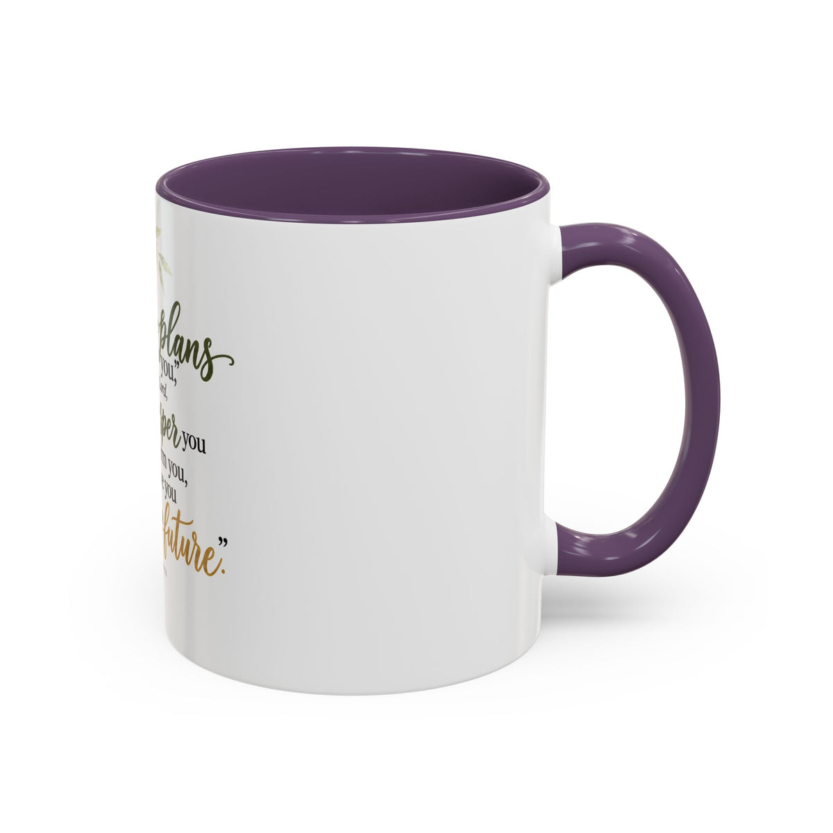 Jeremiah 29:11 Inspirational Coffee Mug — Hope and Future Christian Gift (11/15oz)