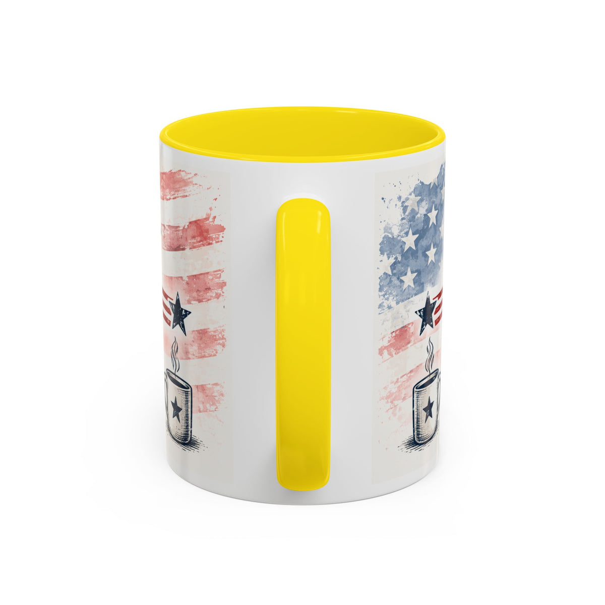 Unapologetically American Coffee Mug - Red, White & Brew 11/15oz