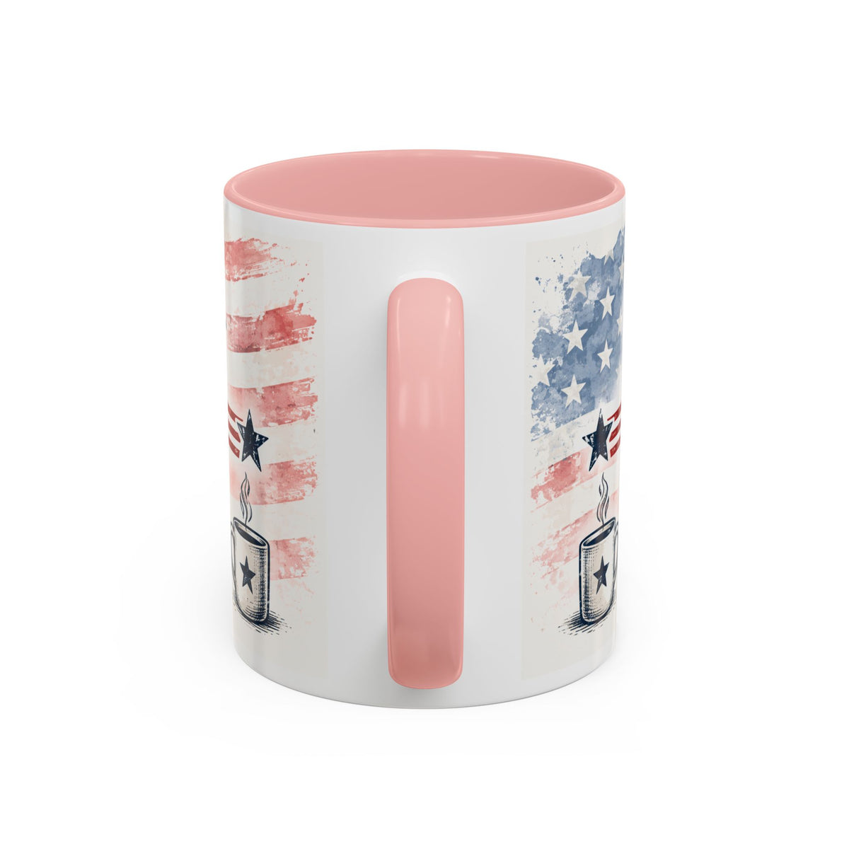 Unapologetically American Coffee Mug - Red, White & Brew 11/15oz