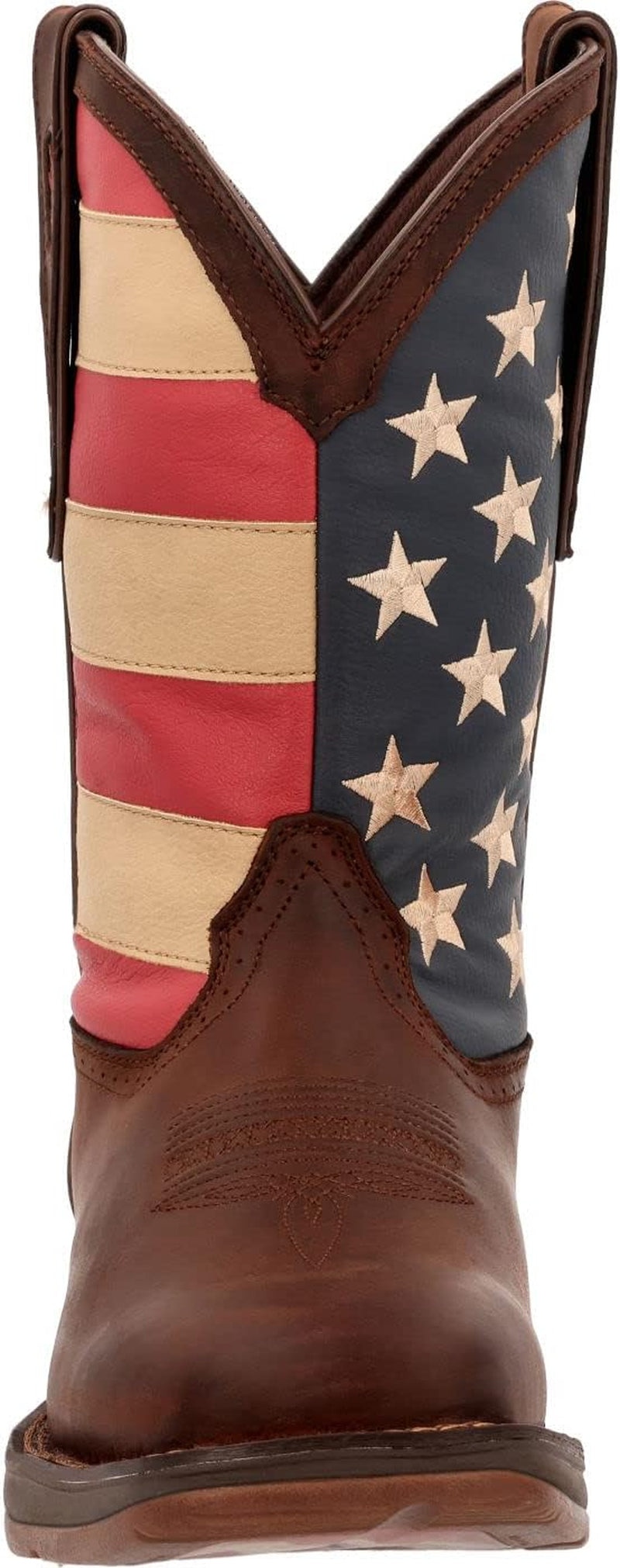 Men'S Patriotic Pull-On Western Flag Boots
