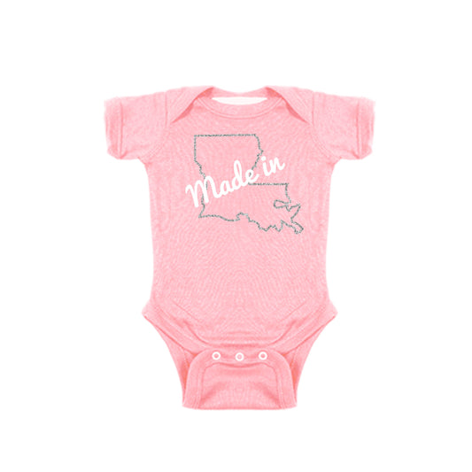 Made In Louisiana Girl's Creeper