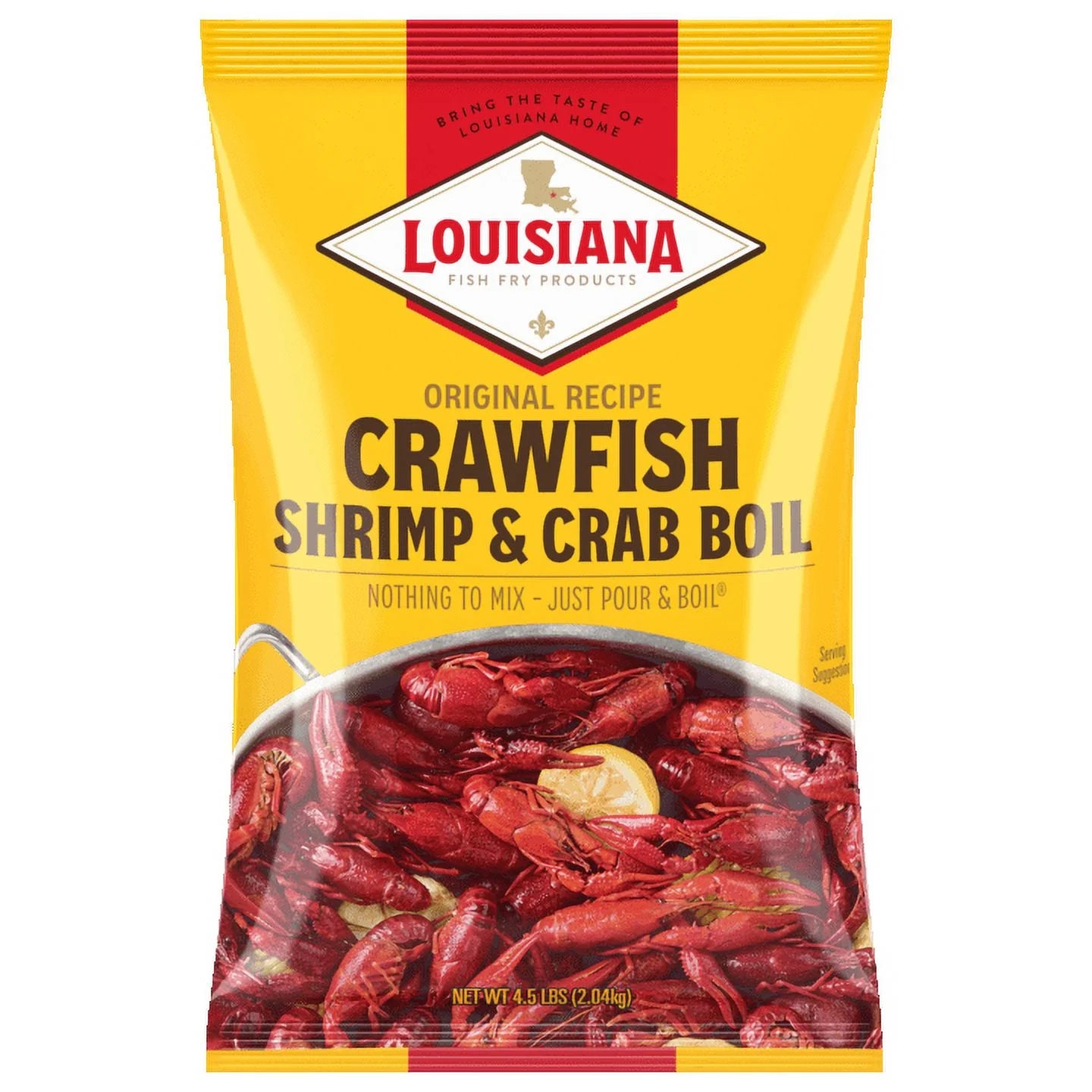 Crawfish, Shrimp & Crab Boil Seasoning Mix, 4.5 Lb Bag – Dry Powder Seasoning, Ready to Use