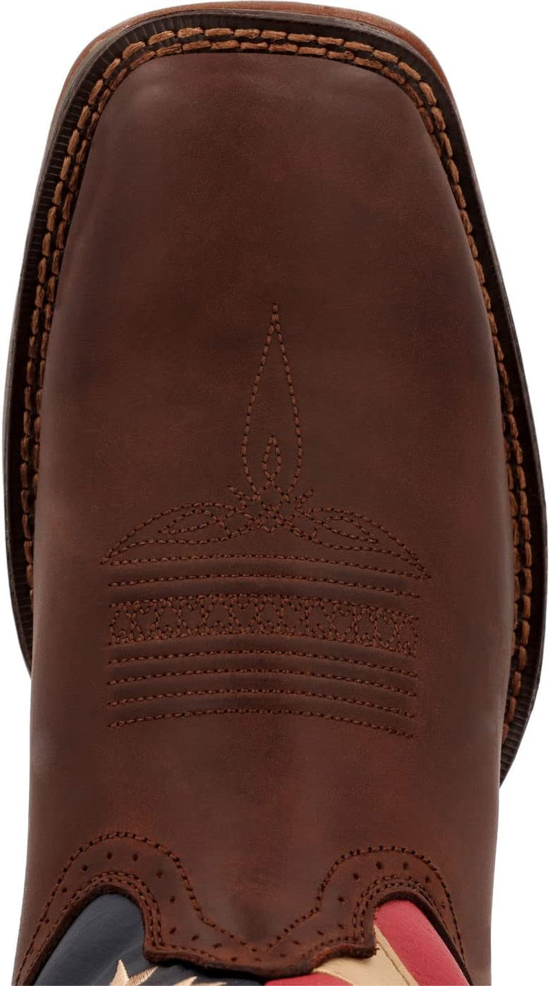 Men'S Patriotic Pull-On Western Flag Boots