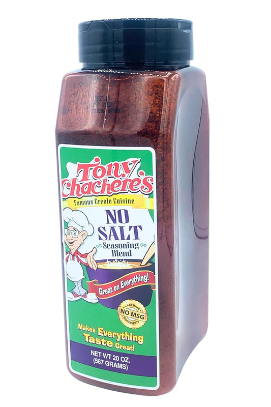 No Salt Seasoning - 20 Oz Shaker Jar of Savory Spice Blend for Delicious, Healthy Meals, for Low Sodium Diets and Flavorful Seasoning