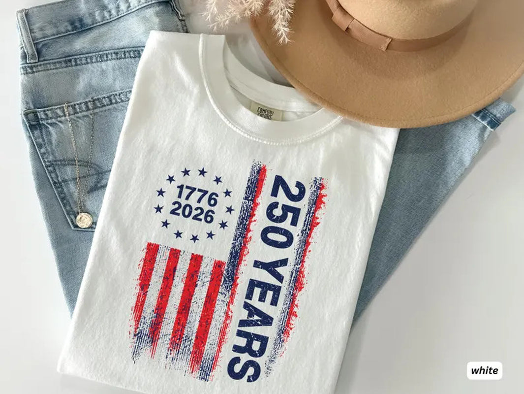 American Flag Comfort Tee