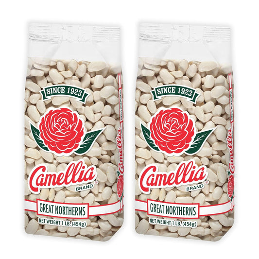 Dried Great Northern Beans – Premium White Beans for Soups, Stews, Casseroles & Side Dishes – Non-Gmo, Gluten-Free, High Protein, Vegan & Vegetarian Friendly, 1 Pound (Pack of 2)