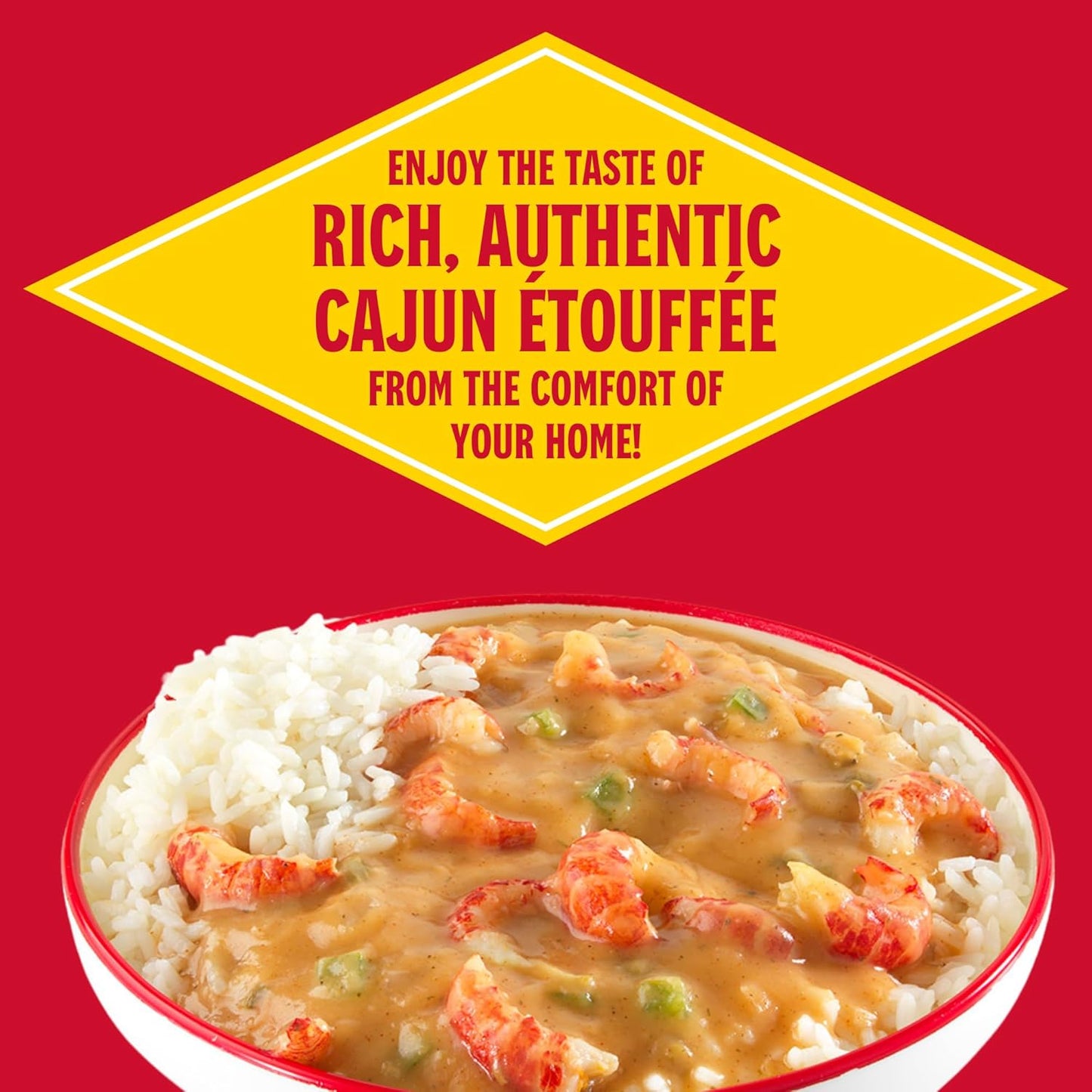 Louisiana Fish Fry Cajun Etouffee Base 2.65 Oz. - Authentic Cajun Etouffee Mix with Onions, Bell Peppers, Celery & Spices - Easy to Prepare Delicious Etouffee at Home