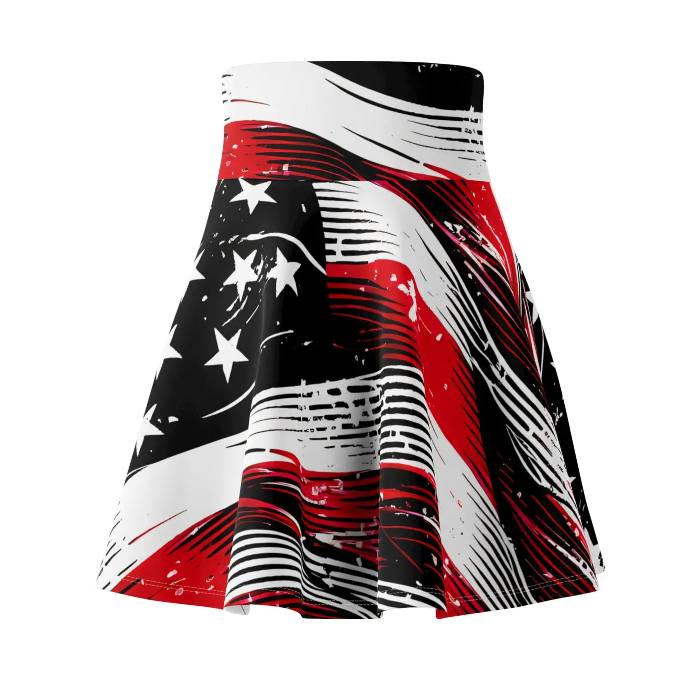 American Flag Skater Skirt – Patriotic Style - Dipaliz