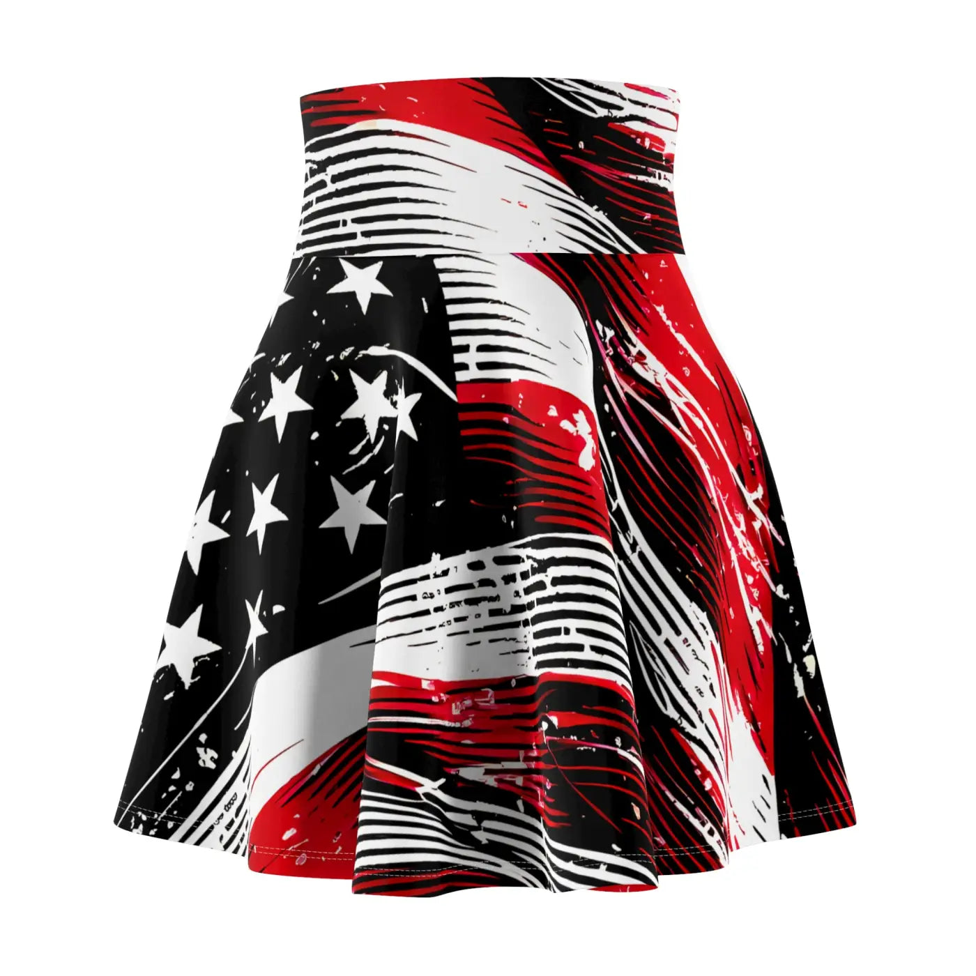 American Flag Skater Skirt – Patriotic Style - Dipaliz